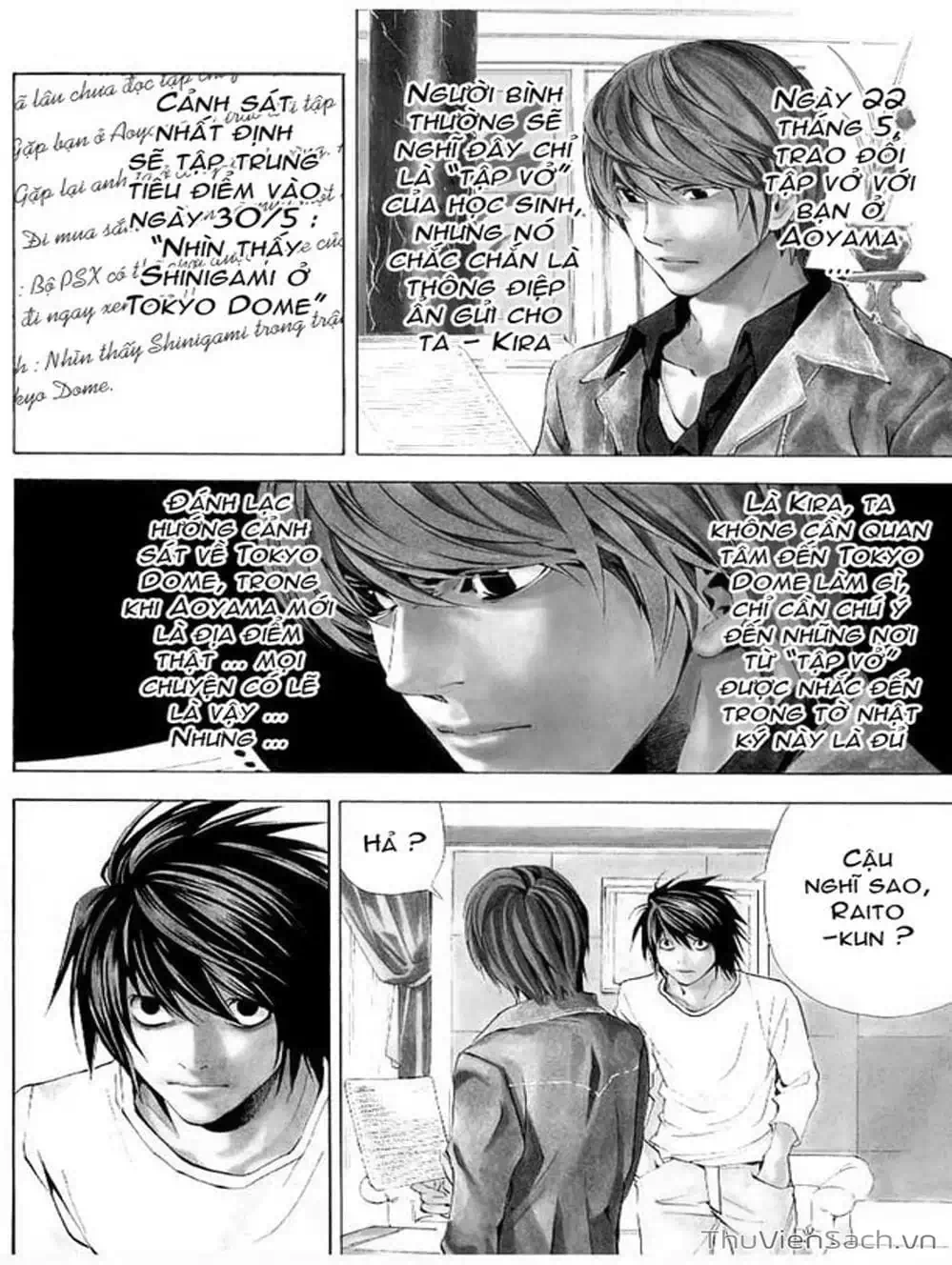 Truyện Tranh Cuốn Sổ Thiên Mệnh - Death Note trang 3