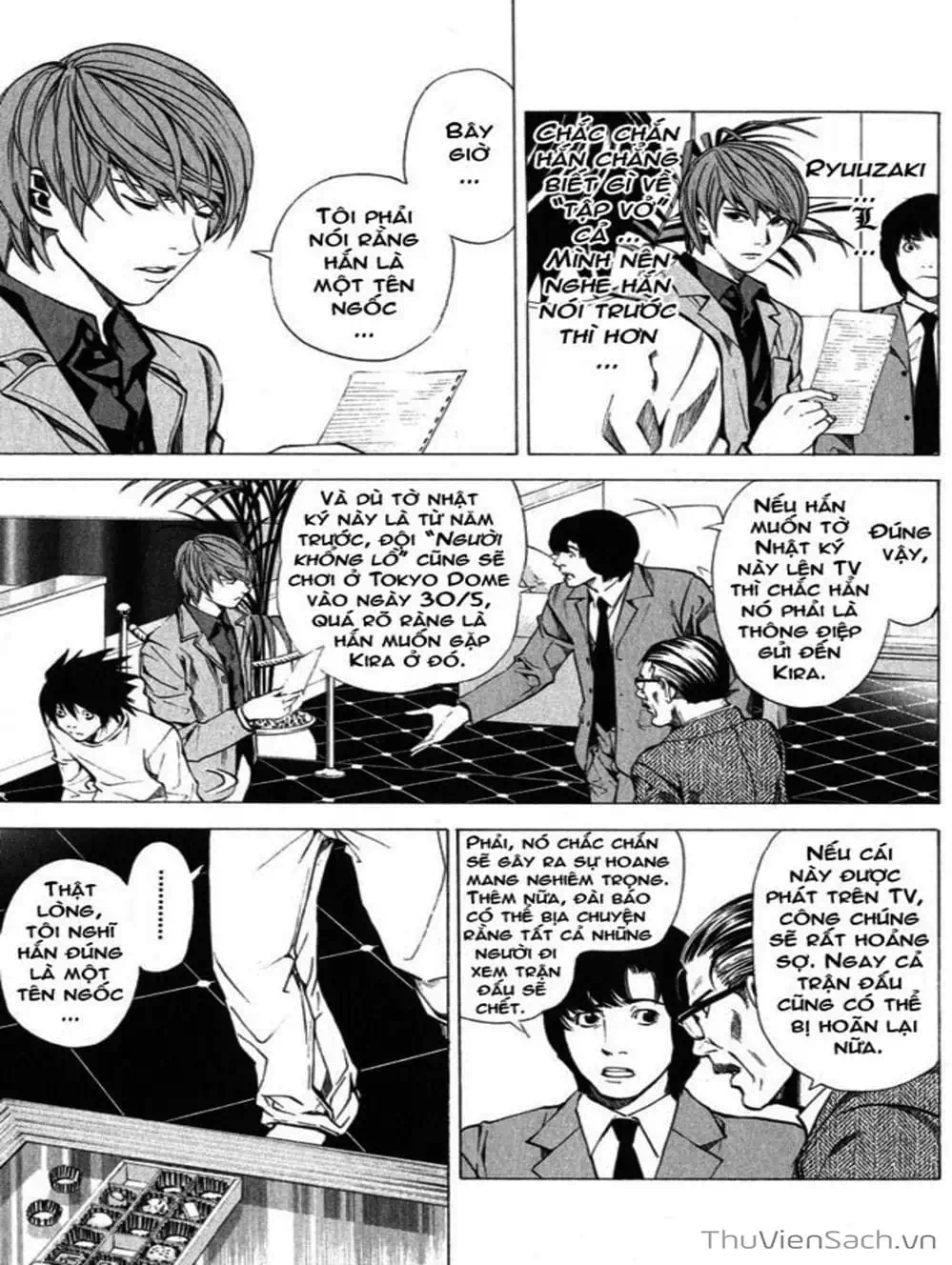 Truyện Tranh Cuốn Sổ Thiên Mệnh - Death Note trang 3