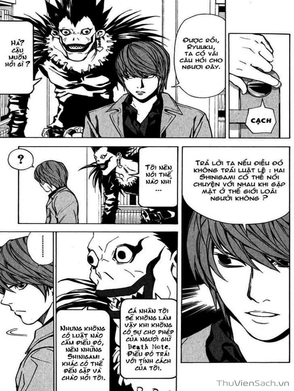 Truyện Tranh Cuốn Sổ Thiên Mệnh - Death Note trang 3