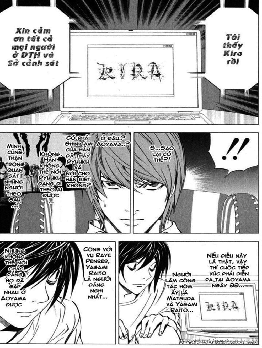 Truyện Tranh Cuốn Sổ Thiên Mệnh - Death Note trang 3