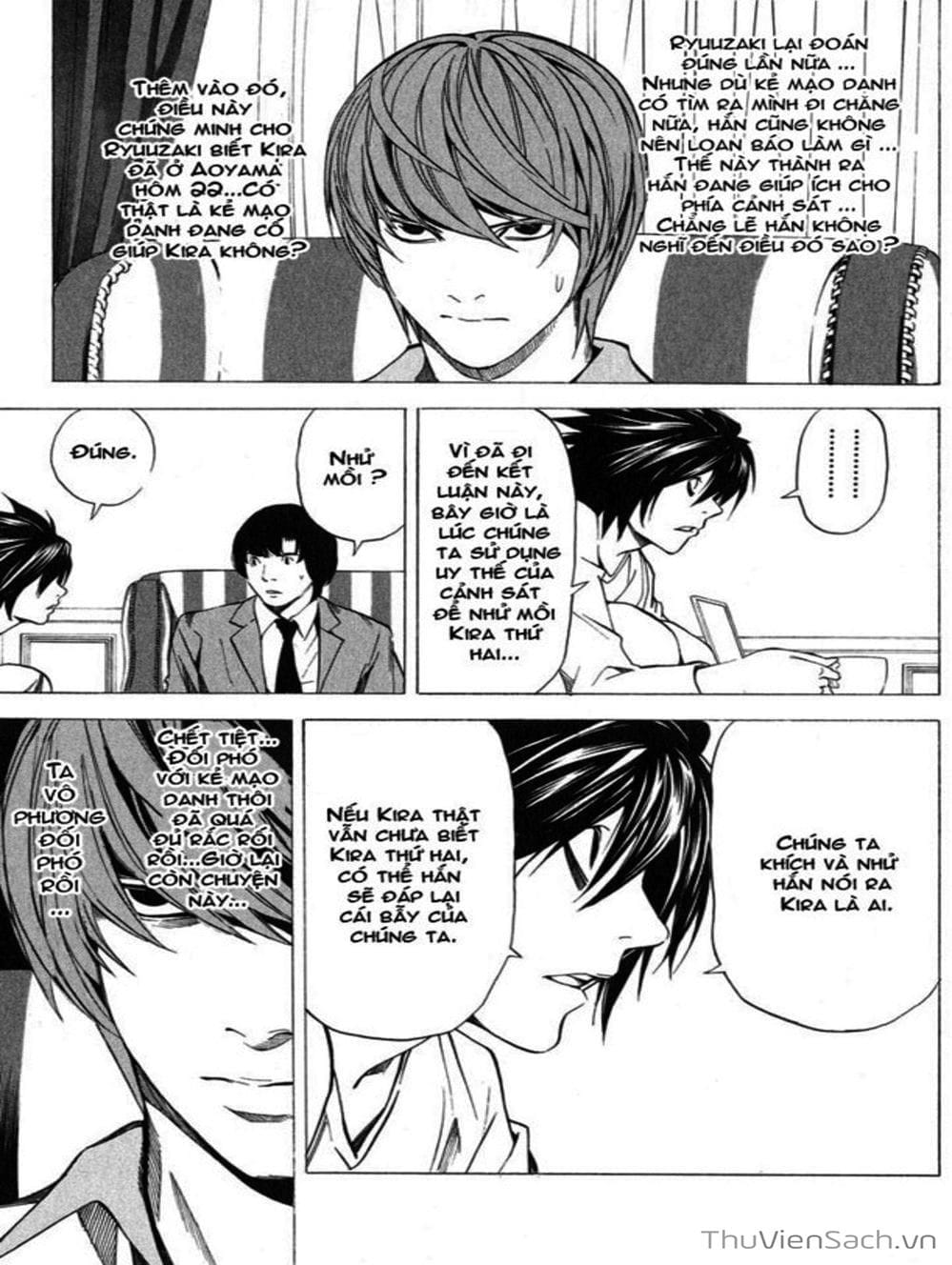 Truyện Tranh Cuốn Sổ Thiên Mệnh - Death Note trang 3