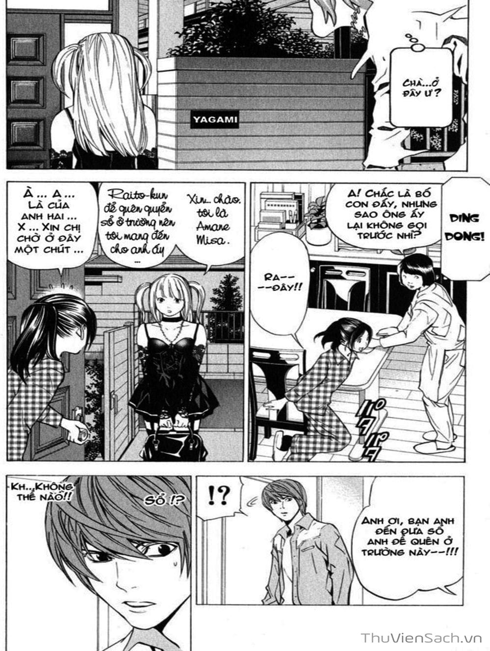 Truyện Tranh Cuốn Sổ Thiên Mệnh - Death Note trang 3