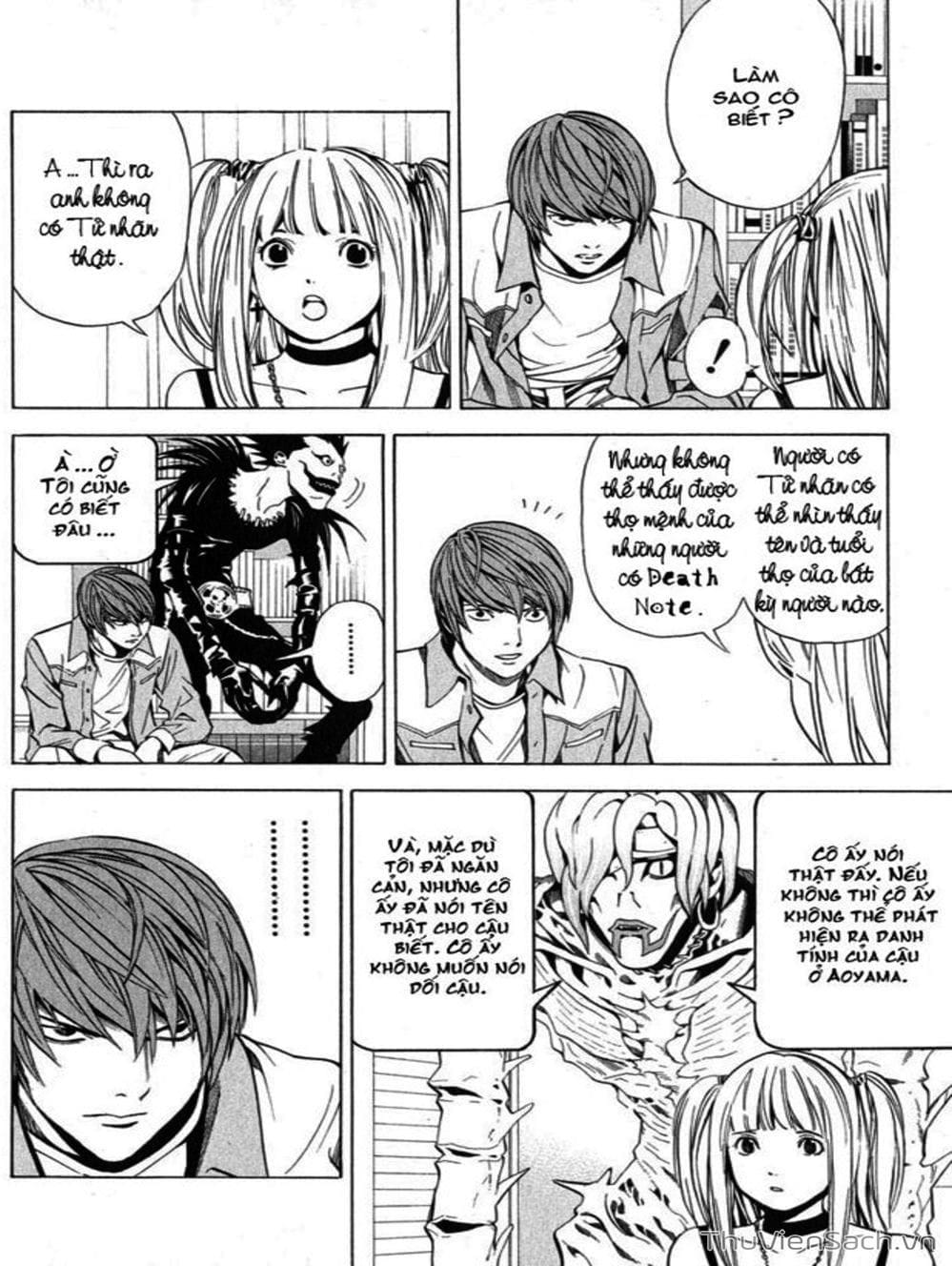 Truyện Tranh Cuốn Sổ Thiên Mệnh - Death Note trang 3
