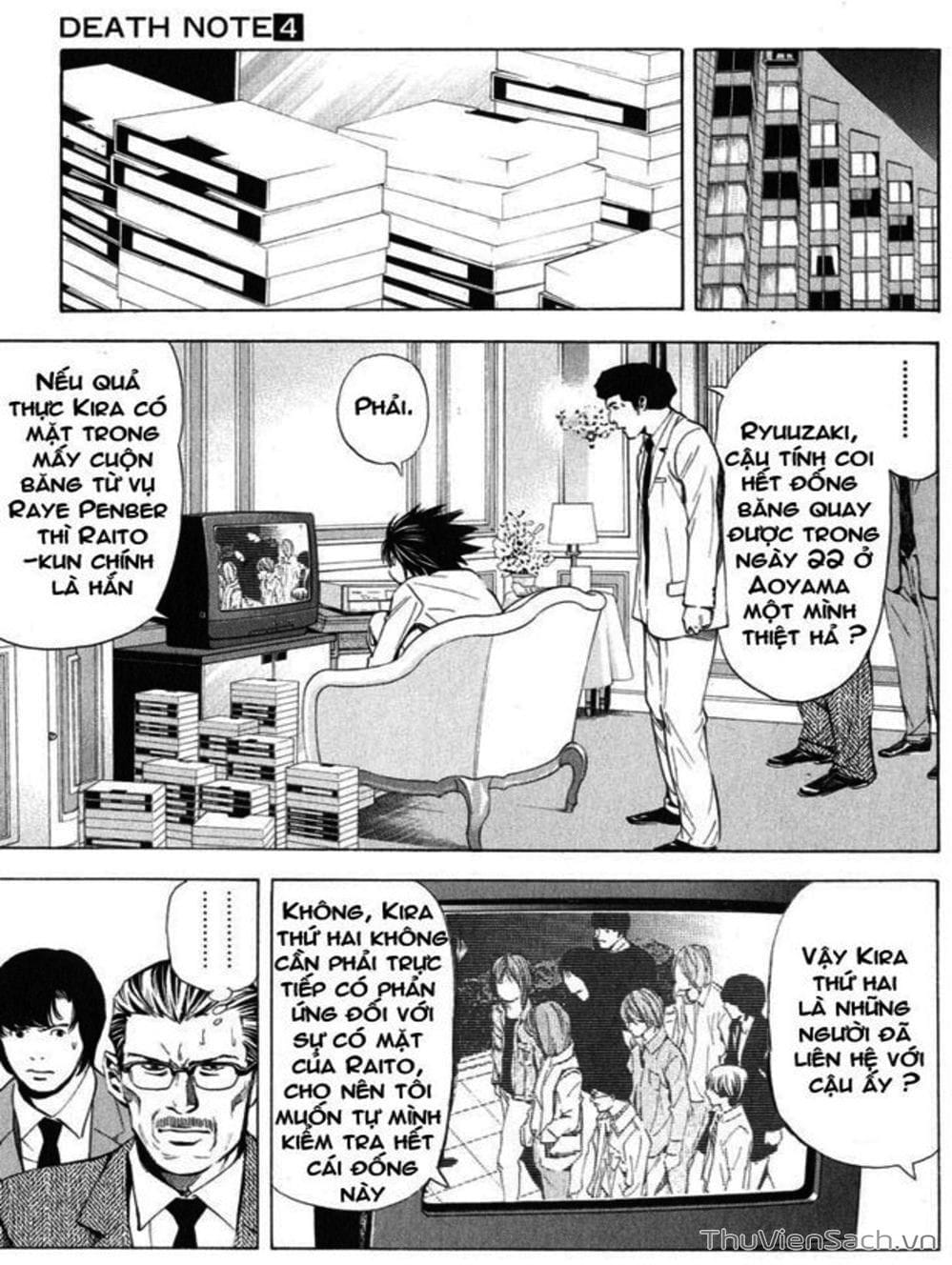 Truyện Tranh Cuốn Sổ Thiên Mệnh - Death Note trang 3