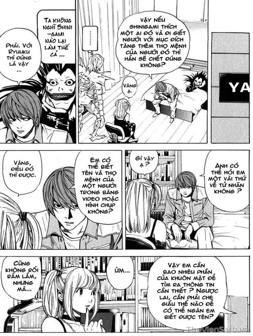 Truyện Tranh Cuốn Sổ Thiên Mệnh - Death Note trang 3