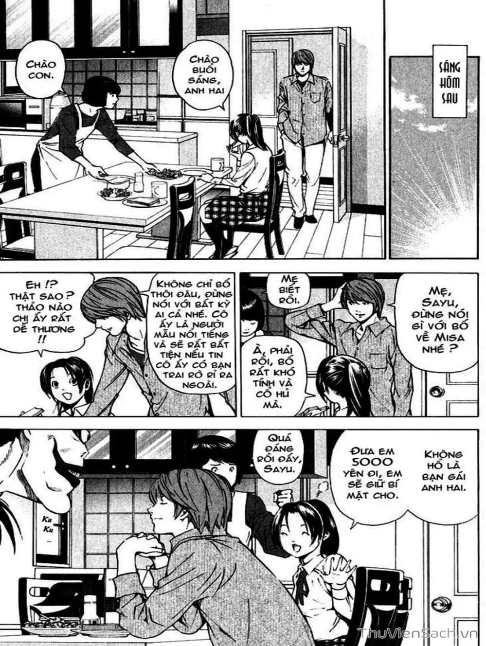 Truyện Tranh Cuốn Sổ Thiên Mệnh - Death Note trang 3