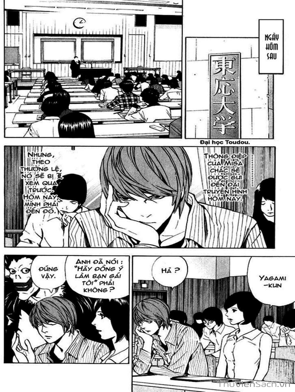 Truyện Tranh Cuốn Sổ Thiên Mệnh - Death Note trang 3