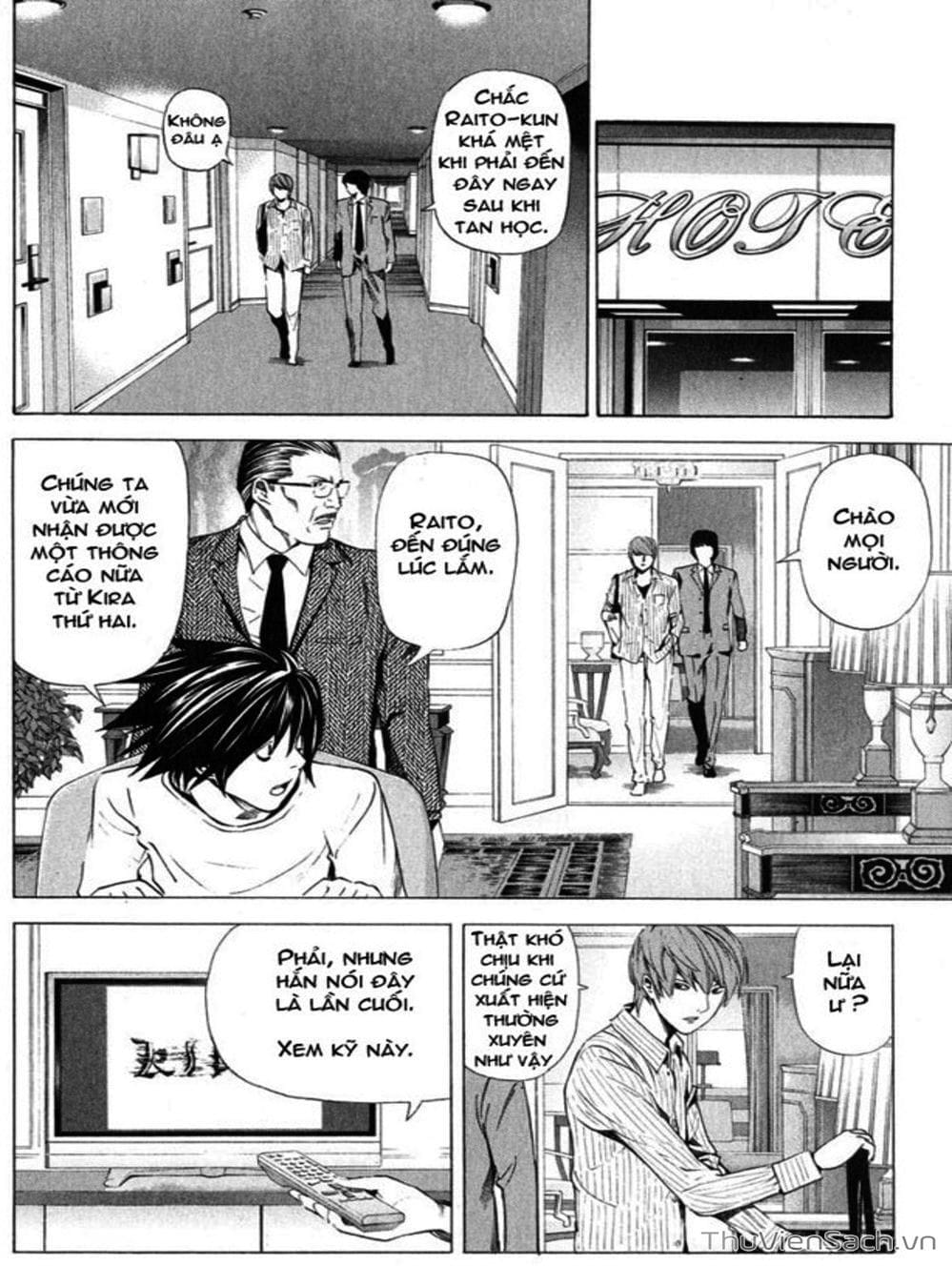 Truyện Tranh Cuốn Sổ Thiên Mệnh - Death Note trang 3