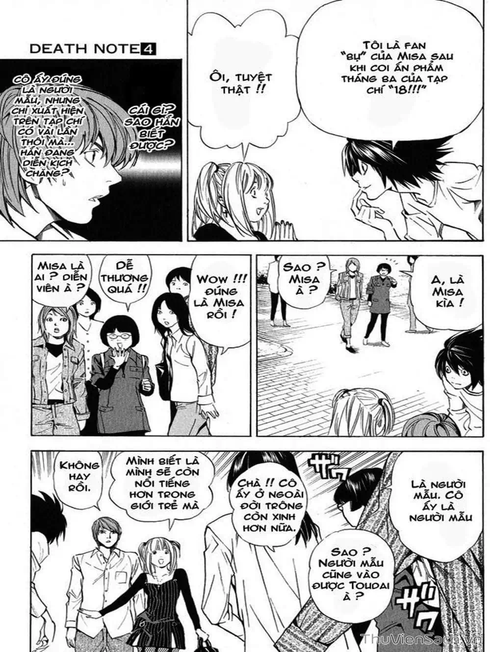 Truyện Tranh Cuốn Sổ Thiên Mệnh - Death Note trang 3