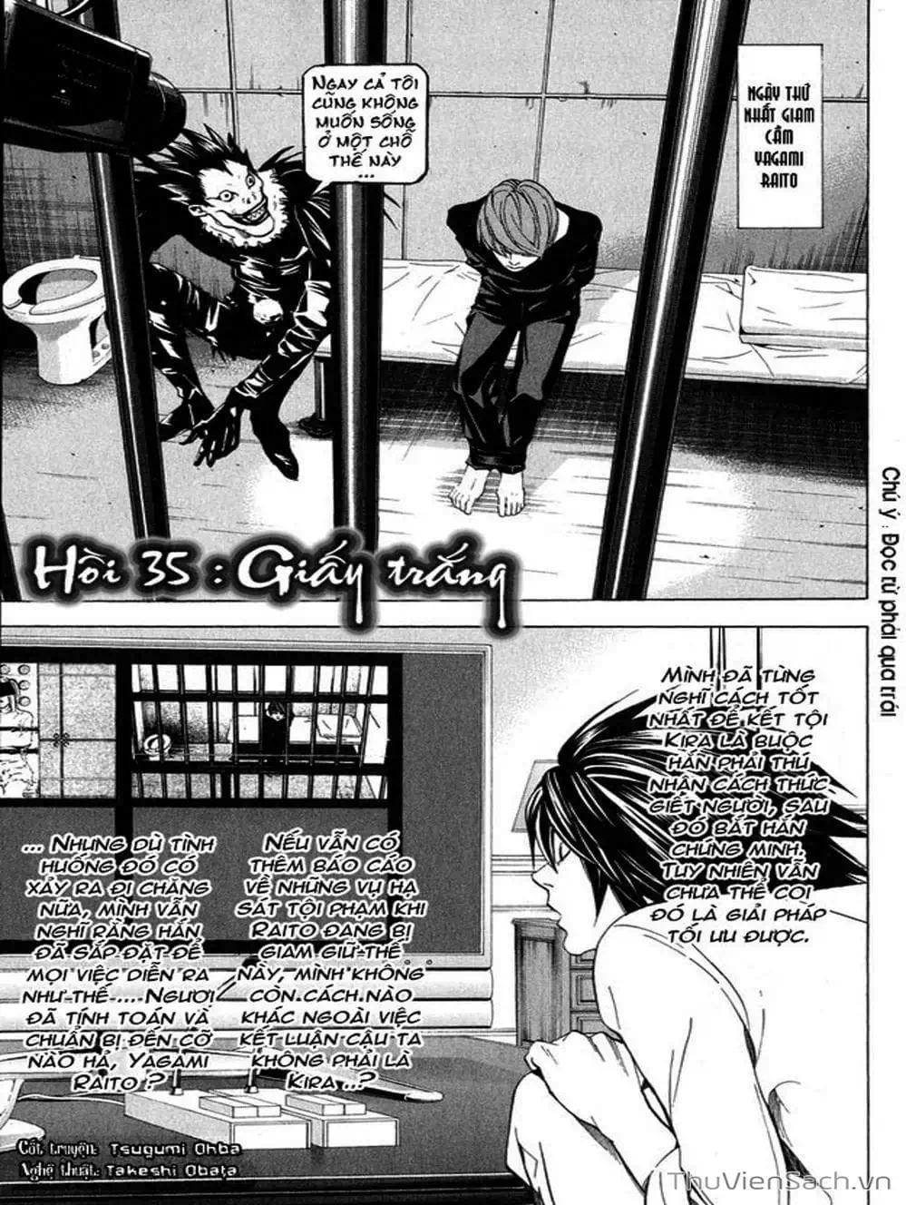 Truyện Tranh Cuốn Sổ Thiên Mệnh - Death Note trang 3