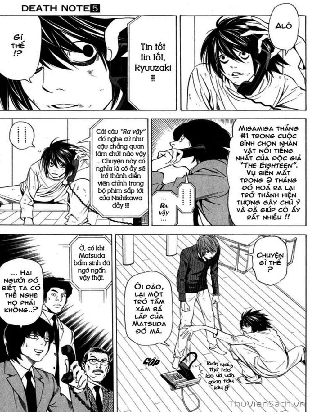 Truyện Tranh Cuốn Sổ Thiên Mệnh - Death Note trang 3