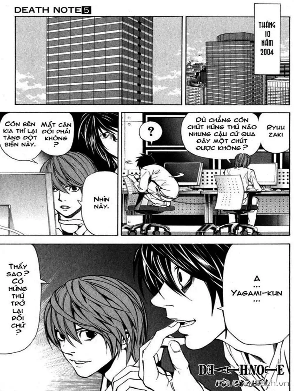 Truyện Tranh Cuốn Sổ Thiên Mệnh - Death Note trang 3