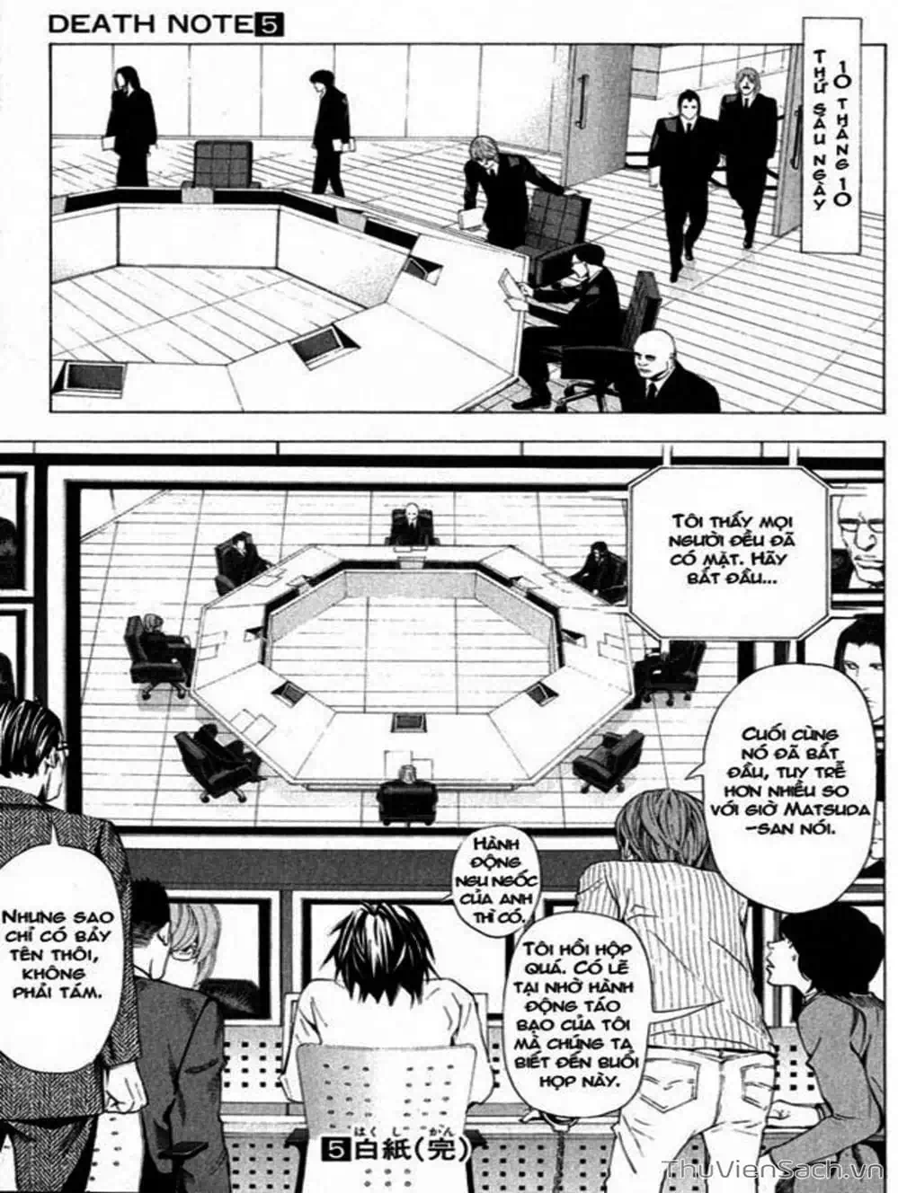 Truyện Tranh Cuốn Sổ Thiên Mệnh - Death Note trang 3