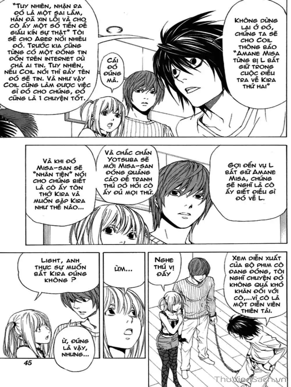 Truyện Tranh Cuốn Sổ Thiên Mệnh - Death Note trang 3