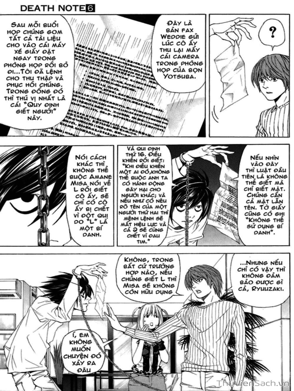 Truyện Tranh Cuốn Sổ Thiên Mệnh - Death Note trang 1005