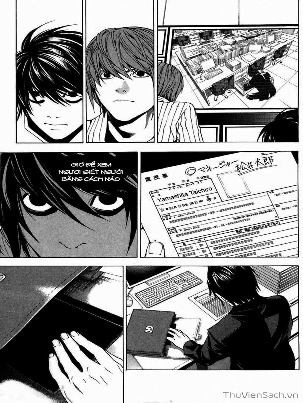 Truyện Tranh Cuốn Sổ Thiên Mệnh - Death Note trang 3