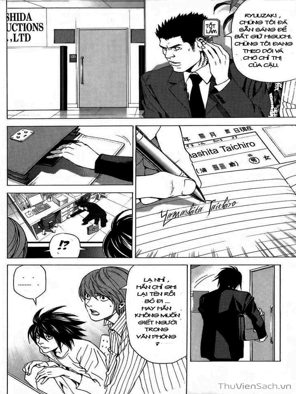 Truyện Tranh Cuốn Sổ Thiên Mệnh - Death Note trang 3