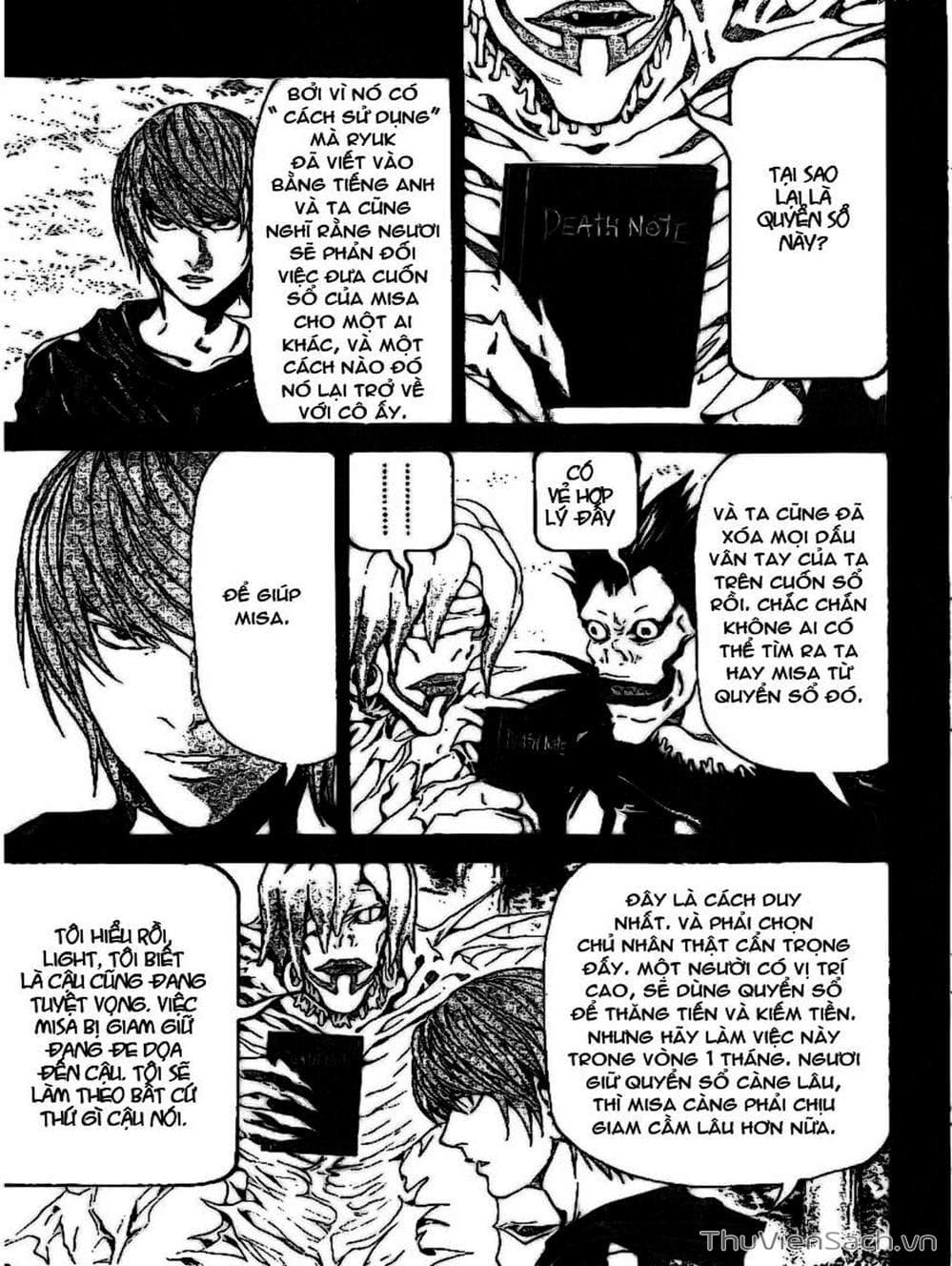 Truyện Tranh Cuốn Sổ Thiên Mệnh - Death Note trang 1200