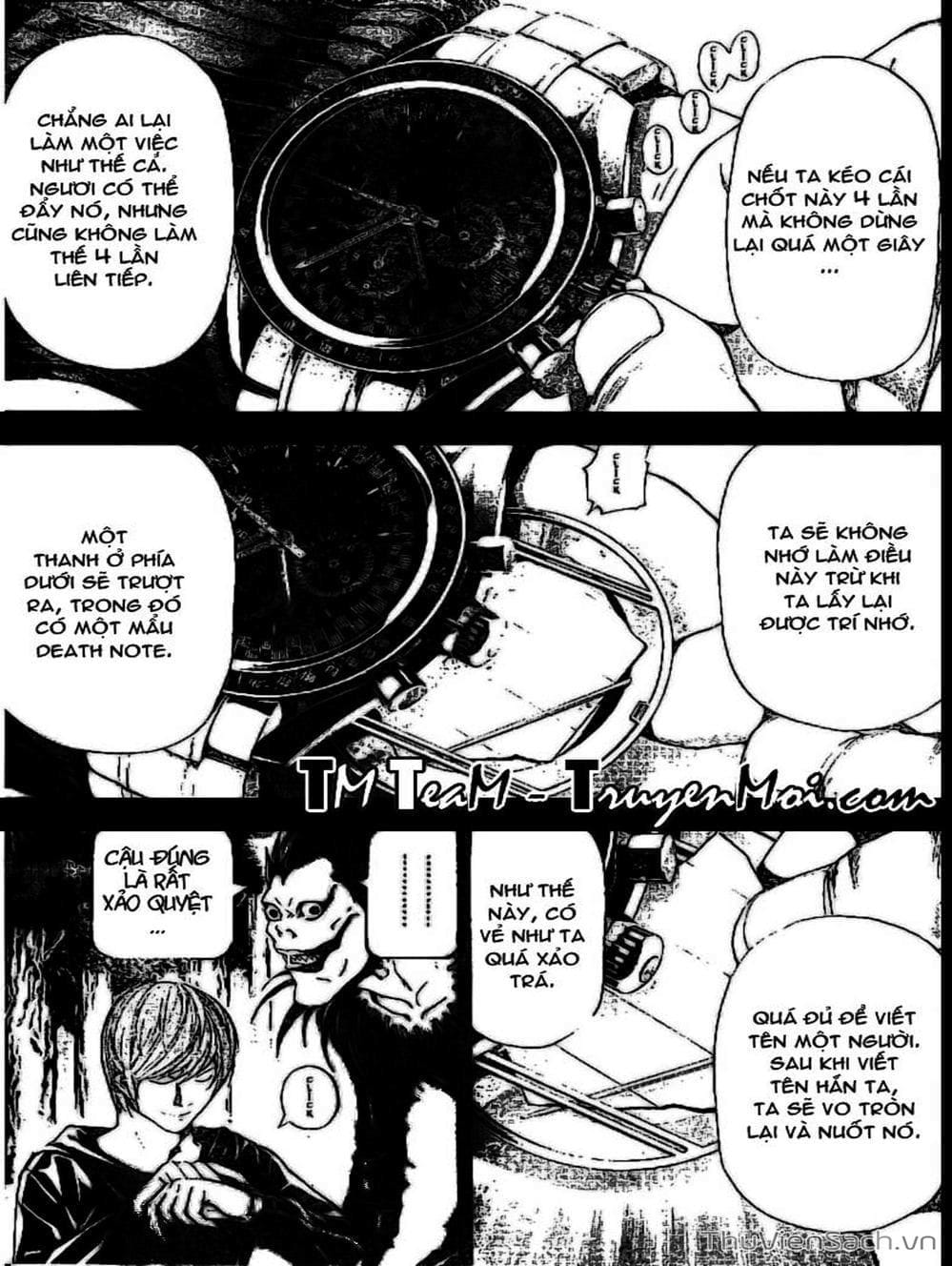 Truyện Tranh Cuốn Sổ Thiên Mệnh - Death Note trang 3