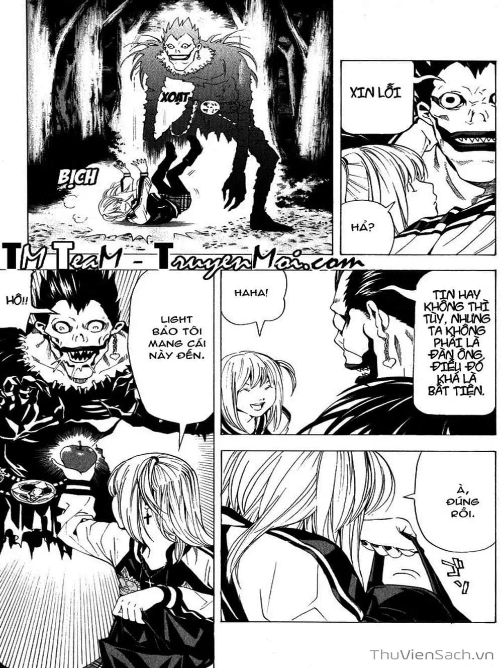 Truyện Tranh Cuốn Sổ Thiên Mệnh - Death Note trang 3