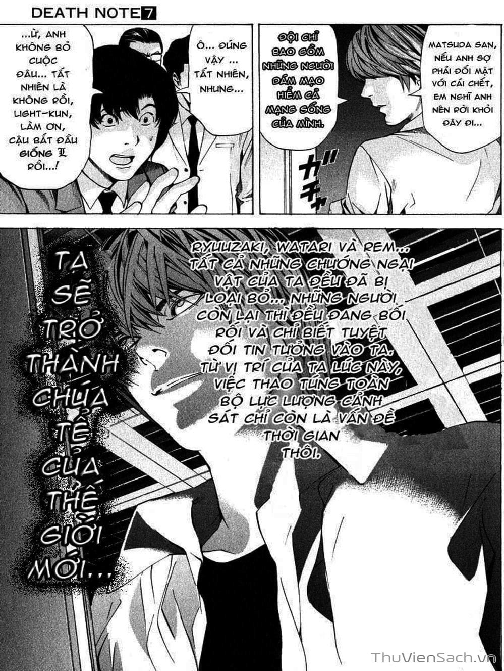 Truyện Tranh Cuốn Sổ Thiên Mệnh - Death Note trang 3