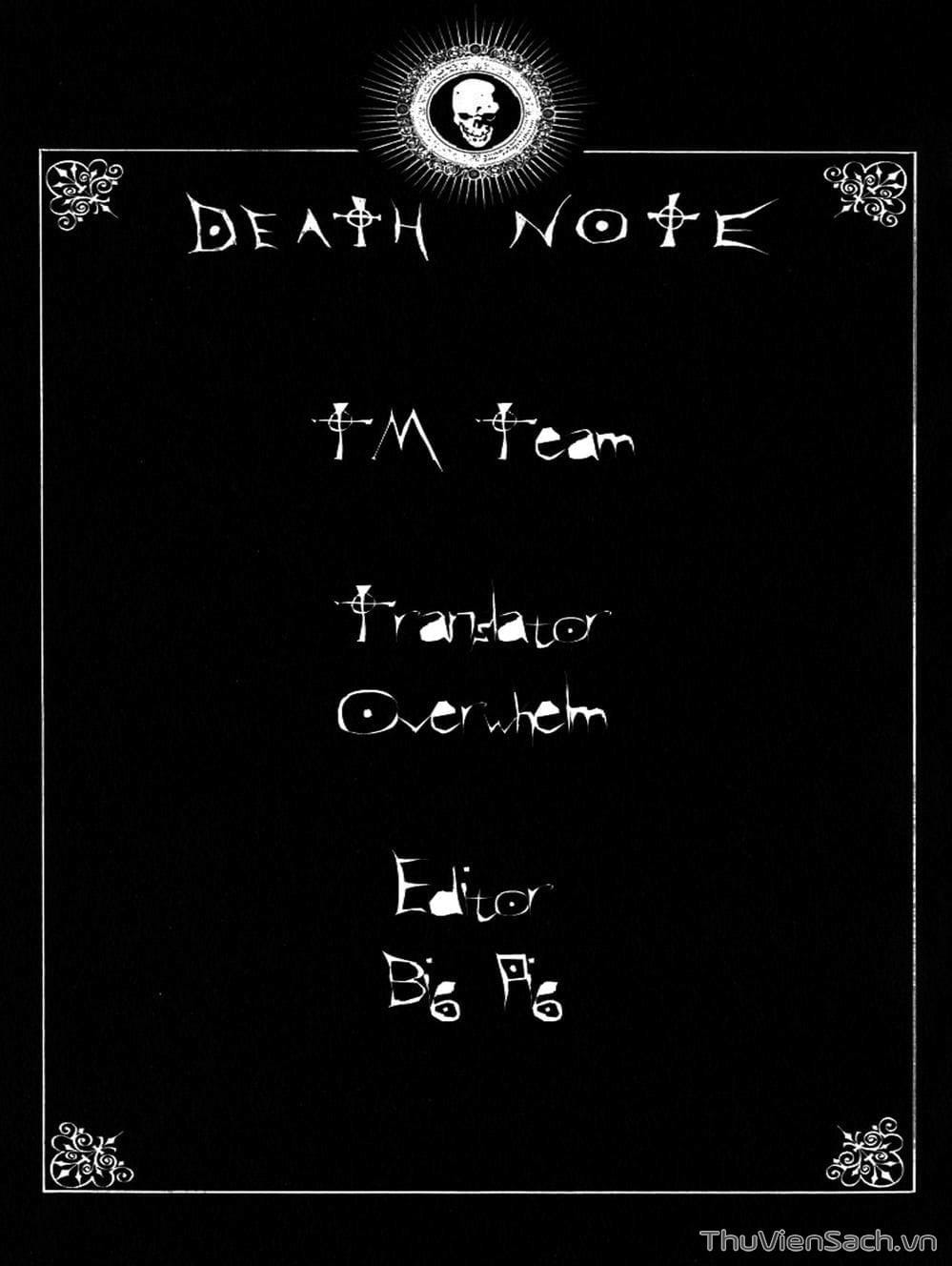 Truyện Tranh Cuốn Sổ Thiên Mệnh - Death Note trang 1354