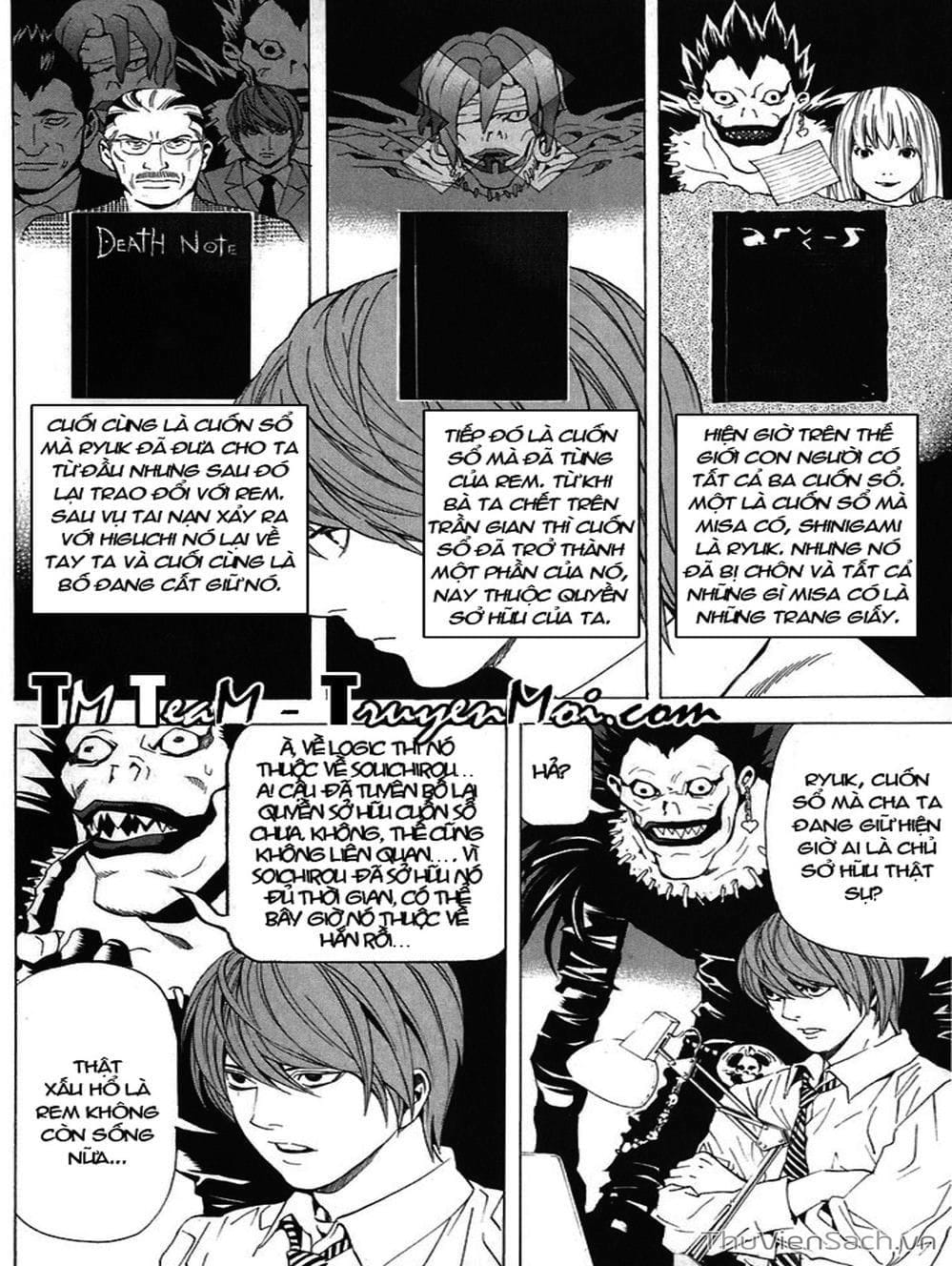 Truyện Tranh Cuốn Sổ Thiên Mệnh - Death Note trang 1405