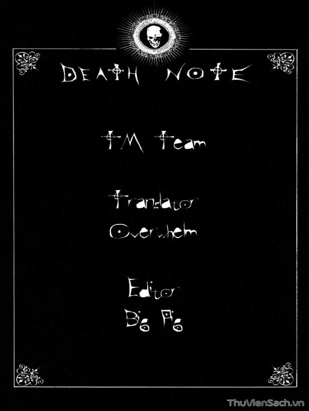 Truyện Tranh Cuốn Sổ Thiên Mệnh - Death Note trang 3