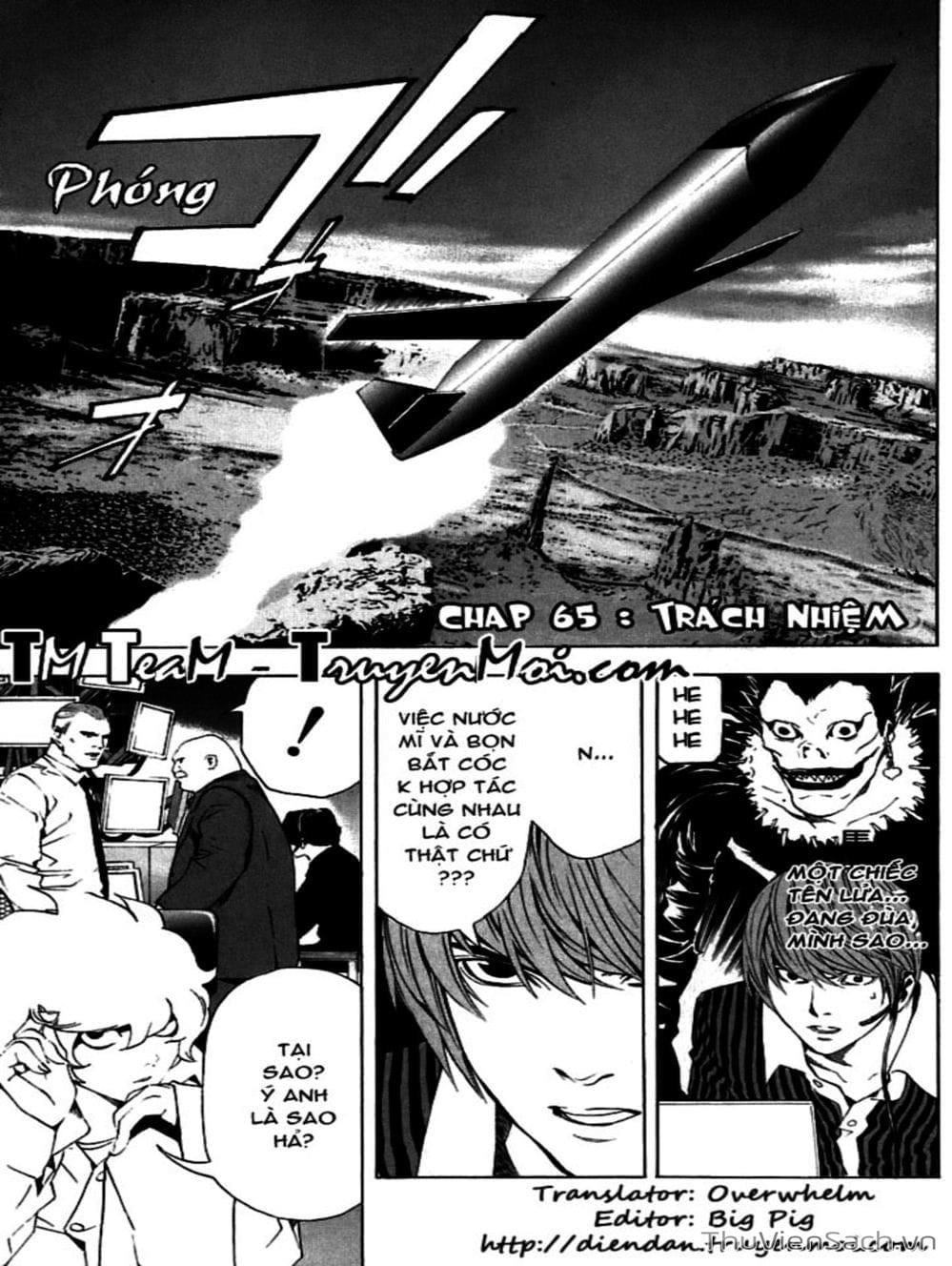 Truyện Tranh Cuốn Sổ Thiên Mệnh - Death Note trang 1463