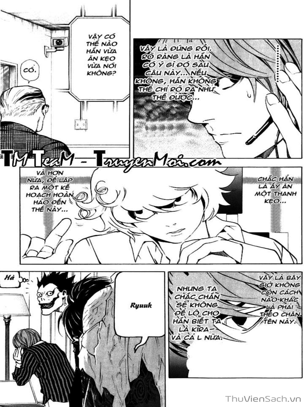 Truyện Tranh Cuốn Sổ Thiên Mệnh - Death Note trang 3