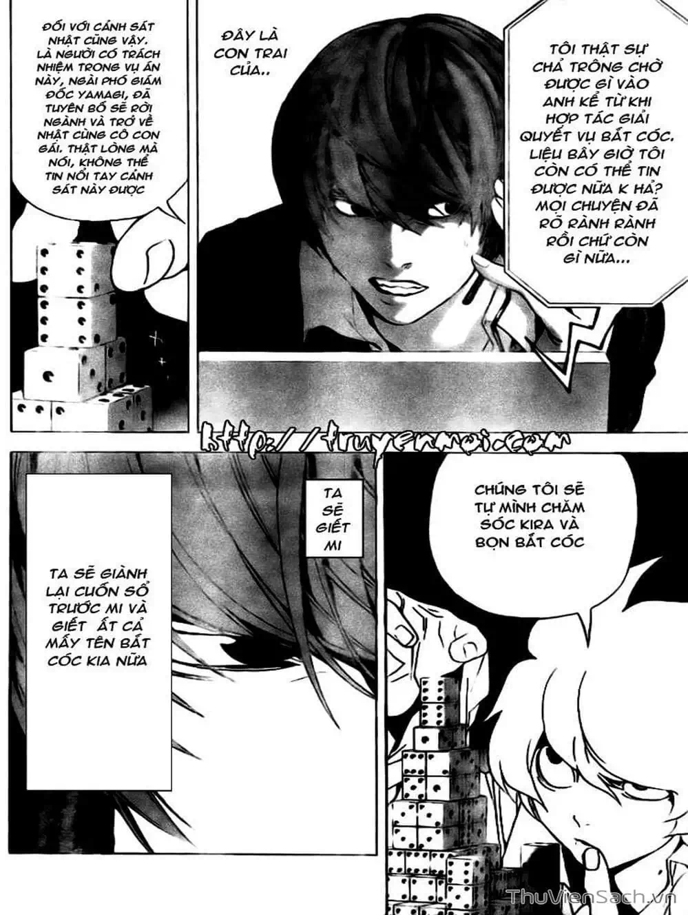 Truyện Tranh Cuốn Sổ Thiên Mệnh - Death Note trang 3
