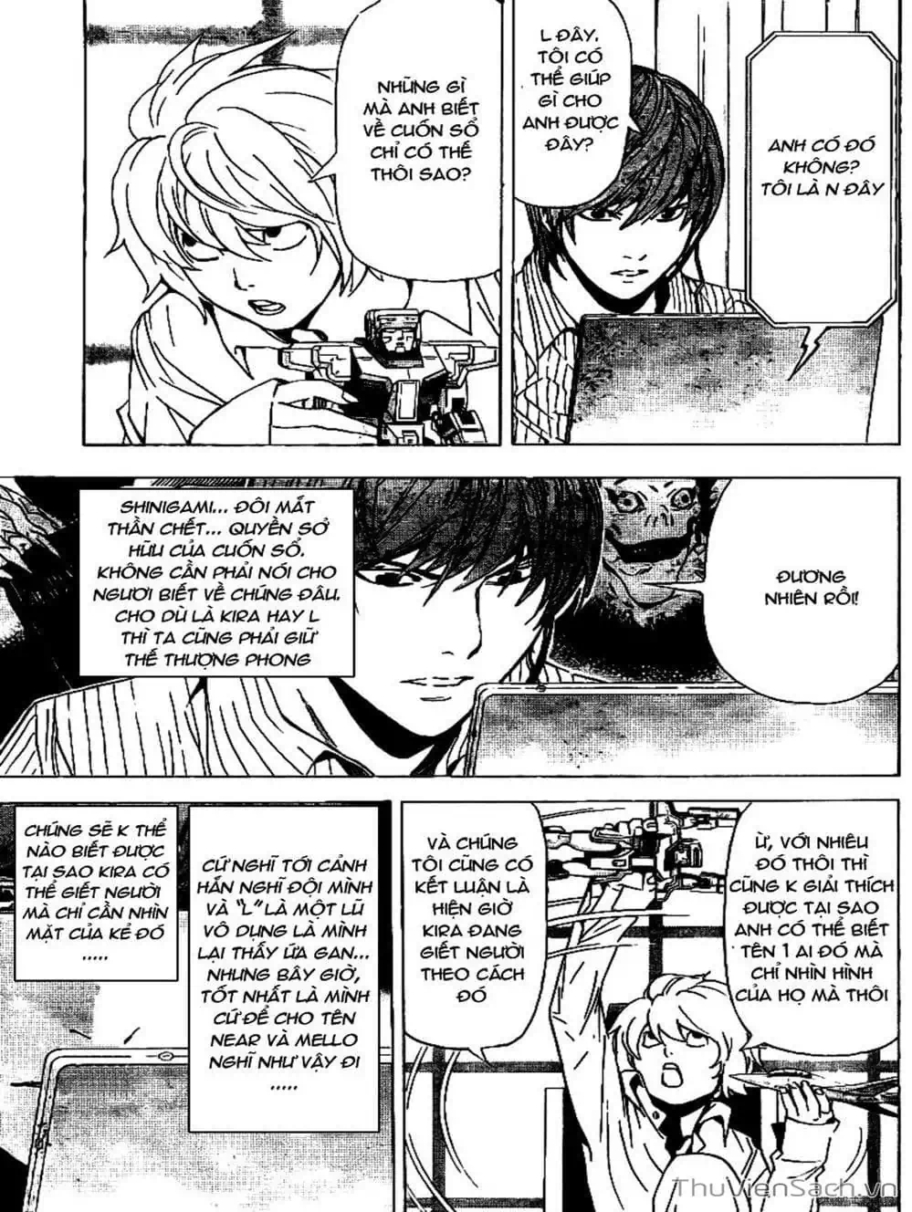 Truyện Tranh Cuốn Sổ Thiên Mệnh - Death Note trang 3