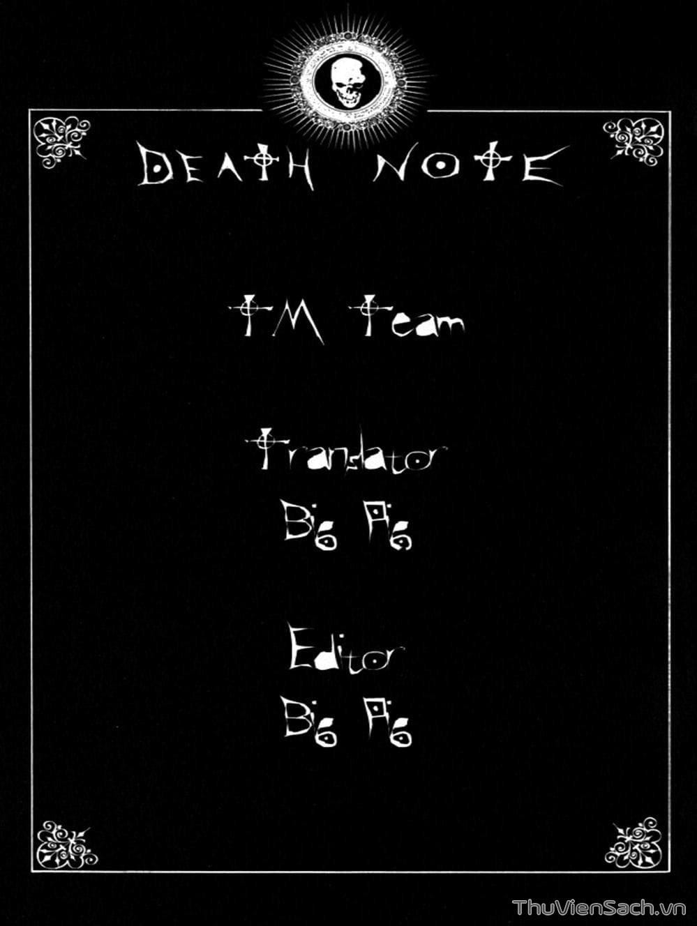 Truyện Tranh Cuốn Sổ Thiên Mệnh - Death Note trang 1523