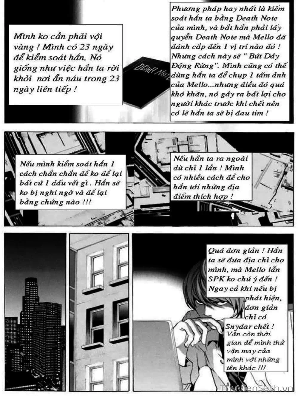 Truyện Tranh Cuốn Sổ Thiên Mệnh - Death Note trang 3