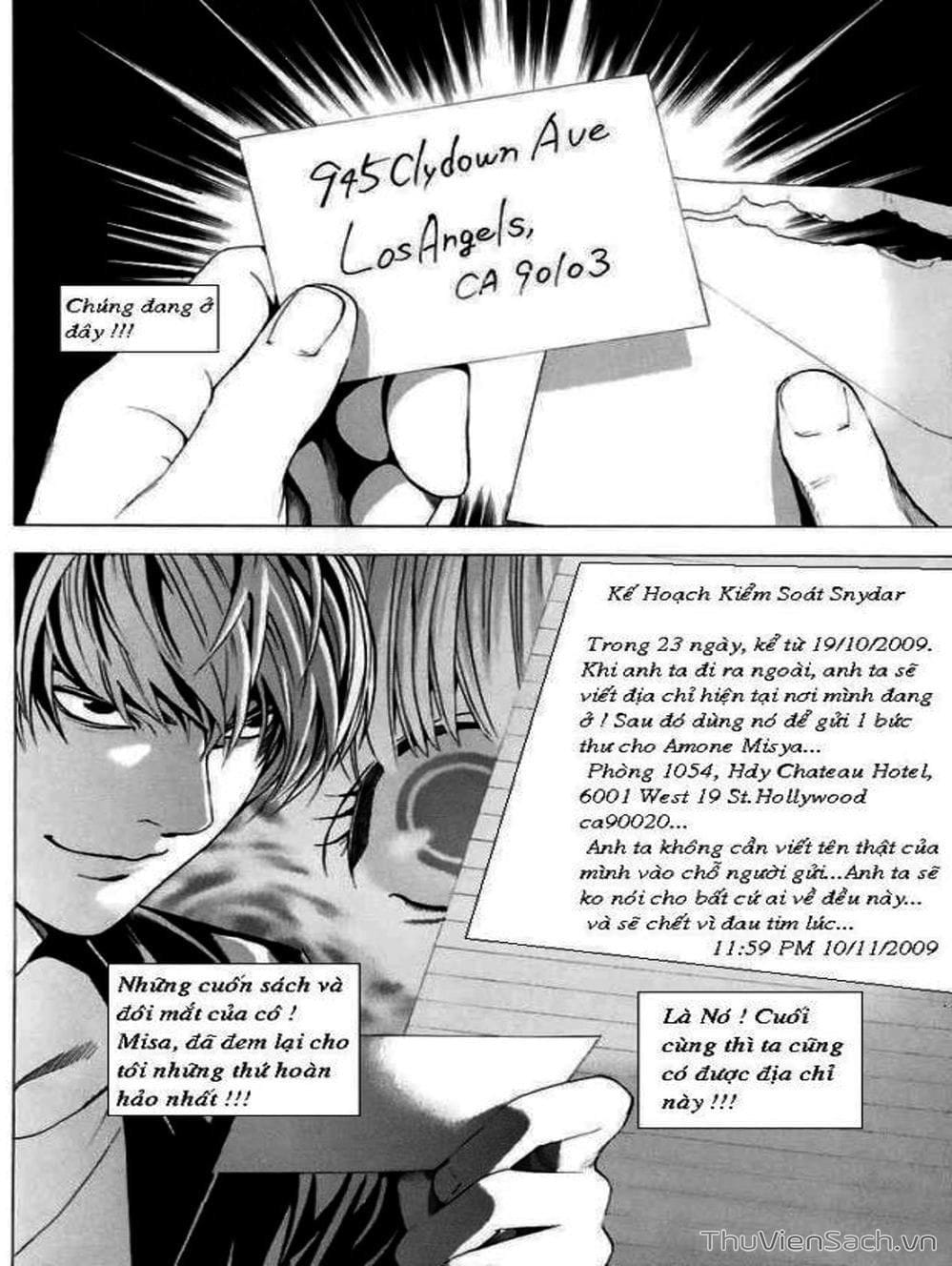 Truyện Tranh Cuốn Sổ Thiên Mệnh - Death Note trang 3