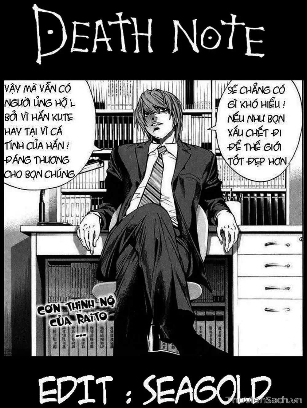 Truyện Tranh Cuốn Sổ Thiên Mệnh - Death Note trang 3