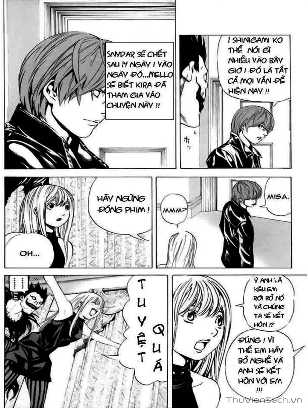Truyện Tranh Cuốn Sổ Thiên Mệnh - Death Note trang 3