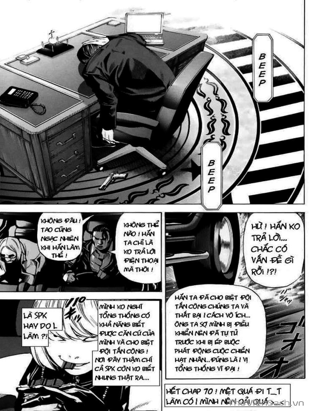 Truyện Tranh Cuốn Sổ Thiên Mệnh - Death Note trang 1586