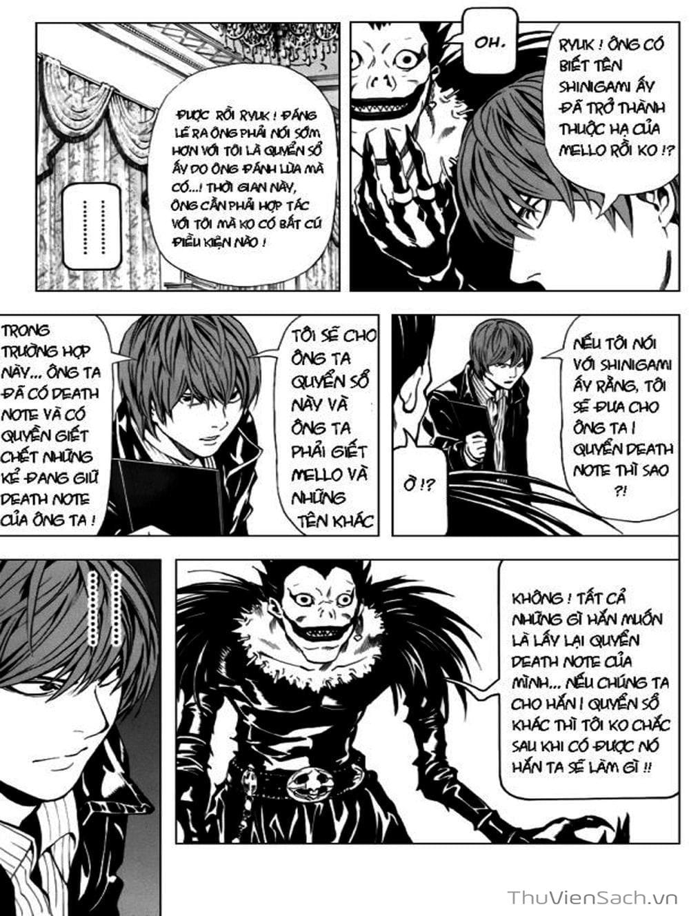 Truyện Tranh Cuốn Sổ Thiên Mệnh - Death Note trang 1594