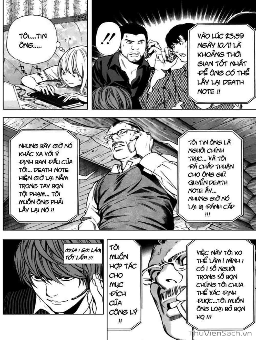 Truyện Tranh Cuốn Sổ Thiên Mệnh - Death Note trang 3