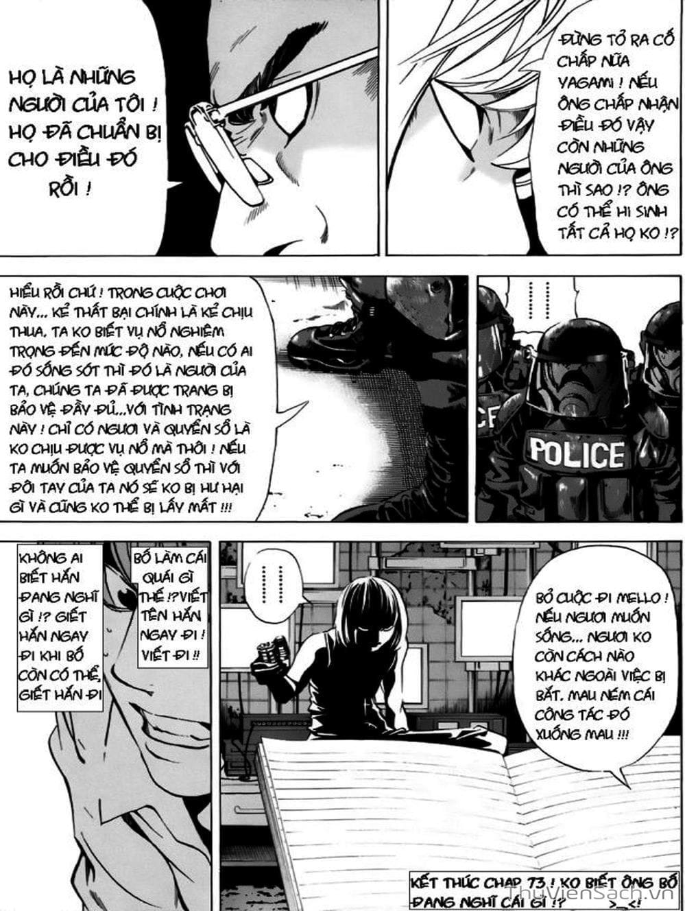 Truyện Tranh Cuốn Sổ Thiên Mệnh - Death Note trang 1645