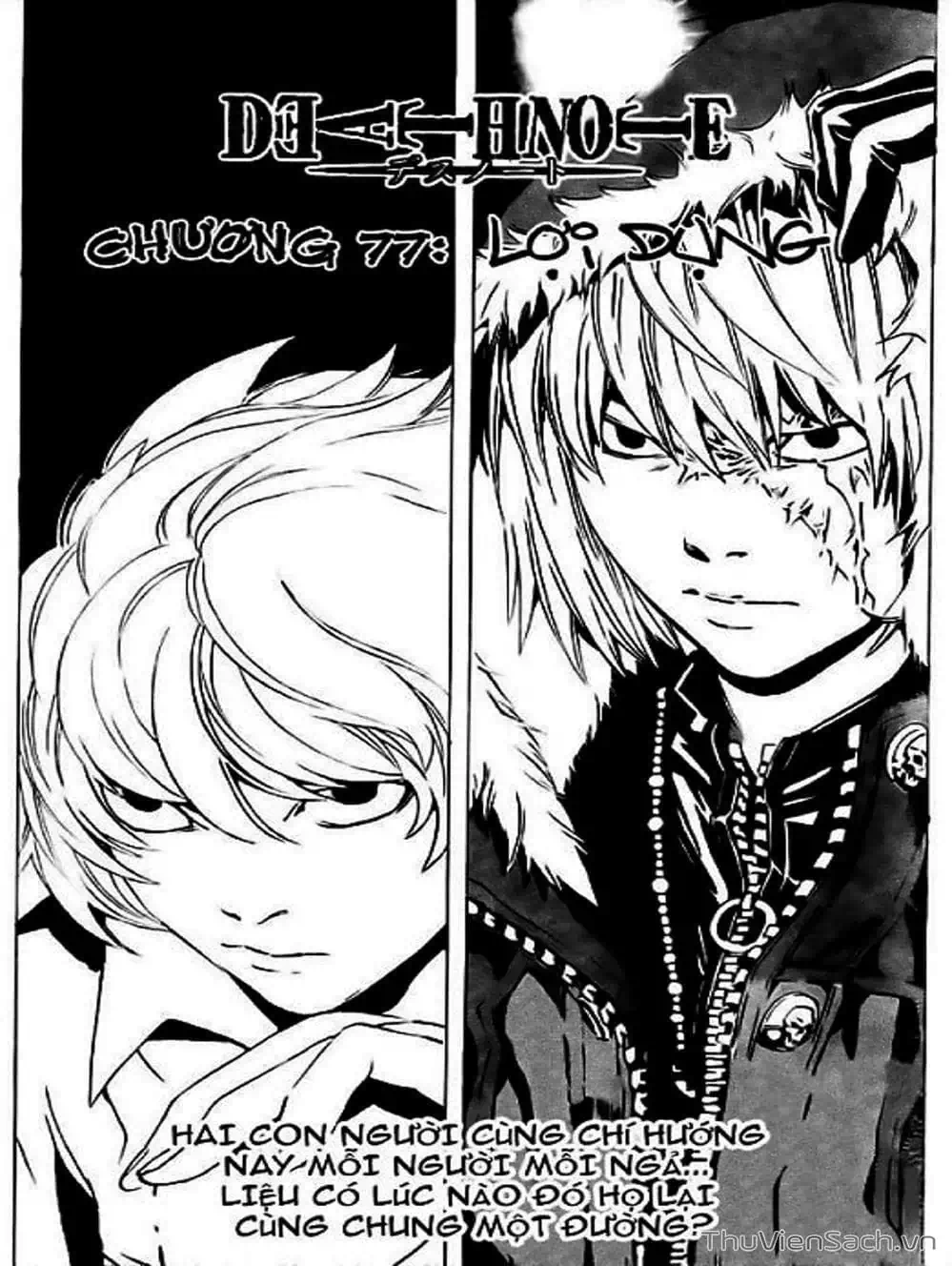 Truyện Tranh Cuốn Sổ Thiên Mệnh - Death Note trang 3