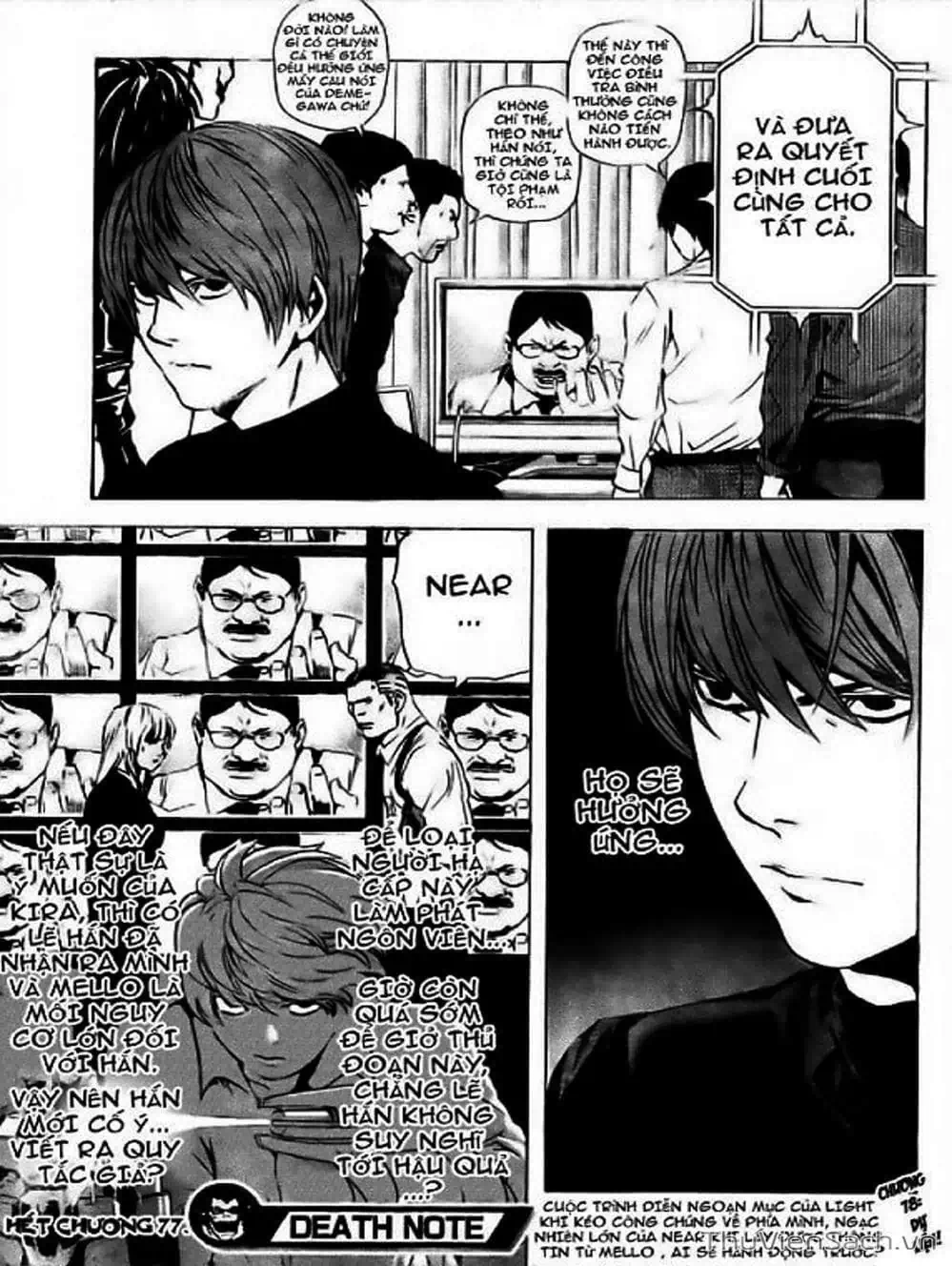 Truyện Tranh Cuốn Sổ Thiên Mệnh - Death Note trang 3