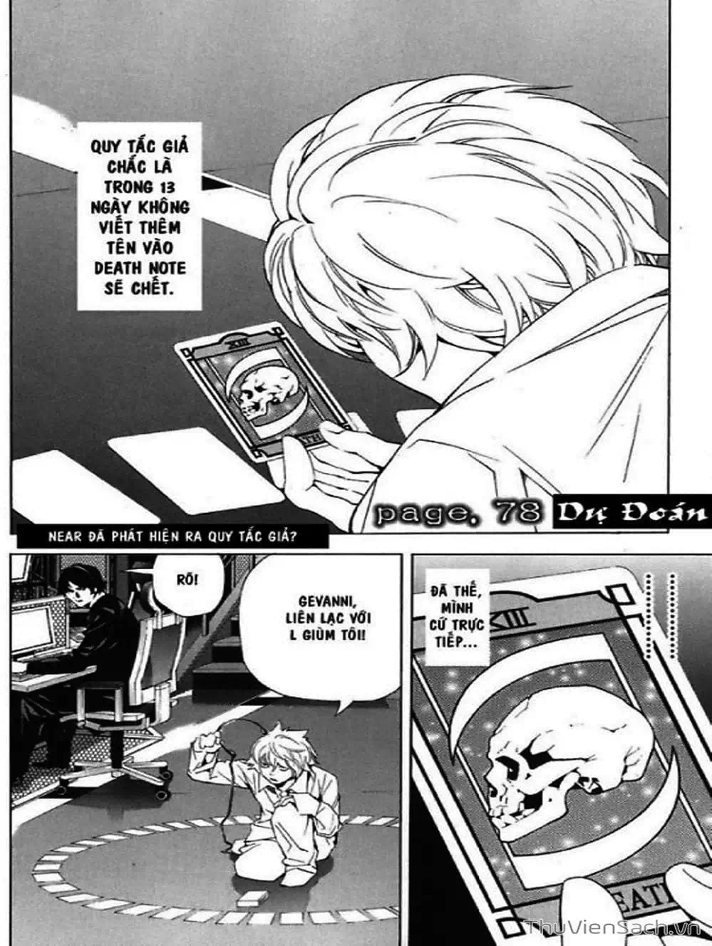 Truyện Tranh Cuốn Sổ Thiên Mệnh - Death Note trang 3