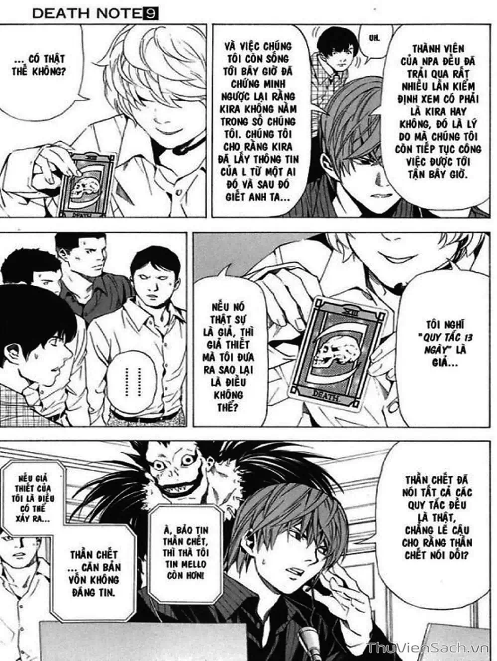 Truyện Tranh Cuốn Sổ Thiên Mệnh - Death Note trang 3