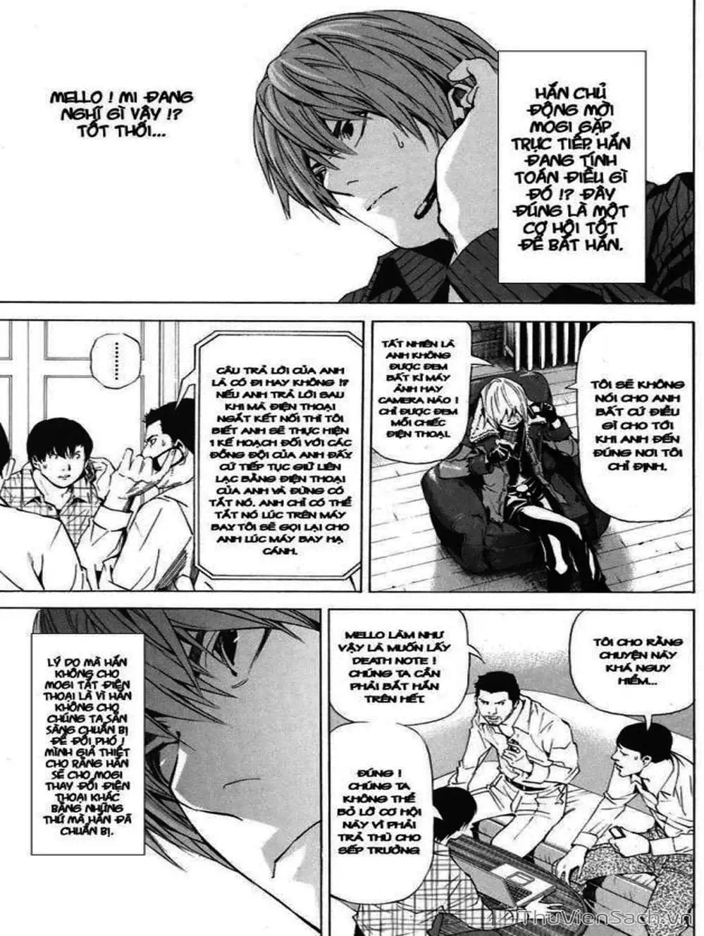 Truyện Tranh Cuốn Sổ Thiên Mệnh - Death Note trang 3