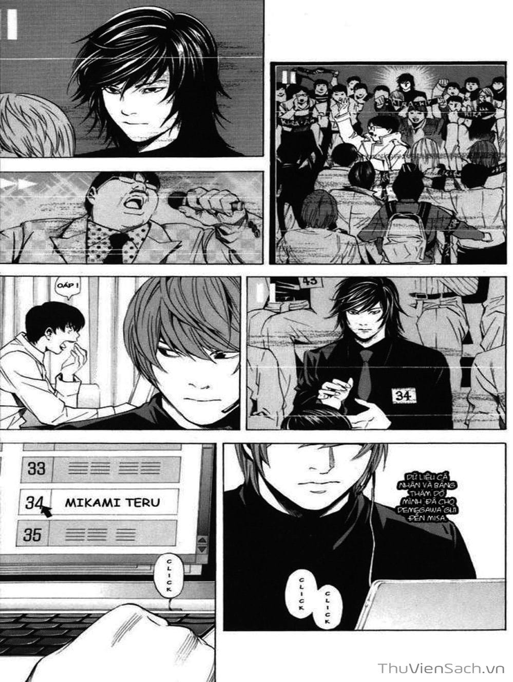 Truyện Tranh Cuốn Sổ Thiên Mệnh - Death Note trang 3