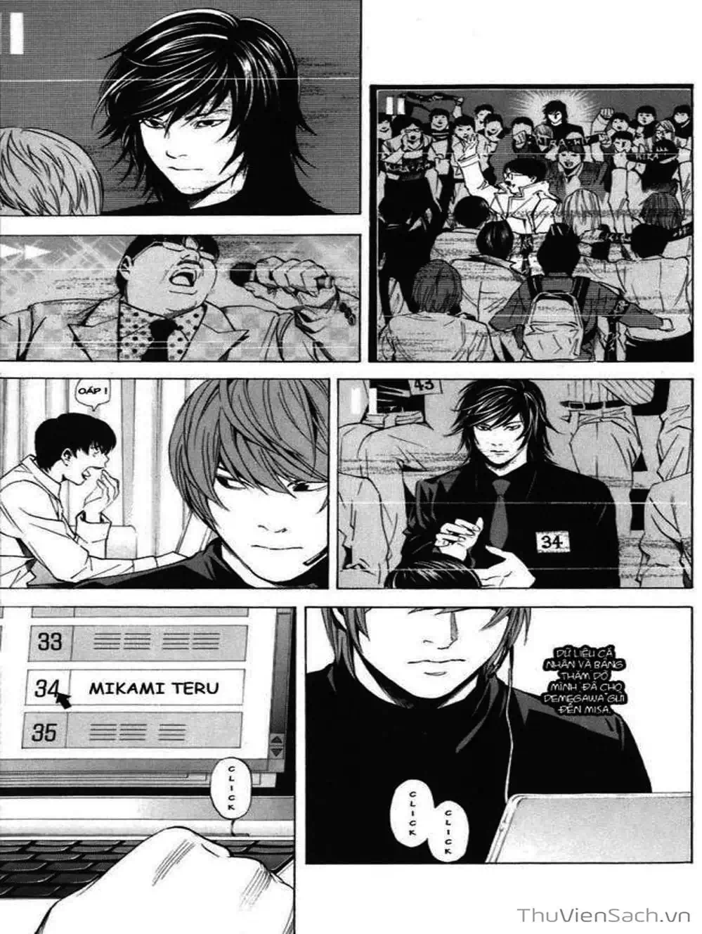 Truyện Tranh Cuốn Sổ Thiên Mệnh - Death Note trang 3