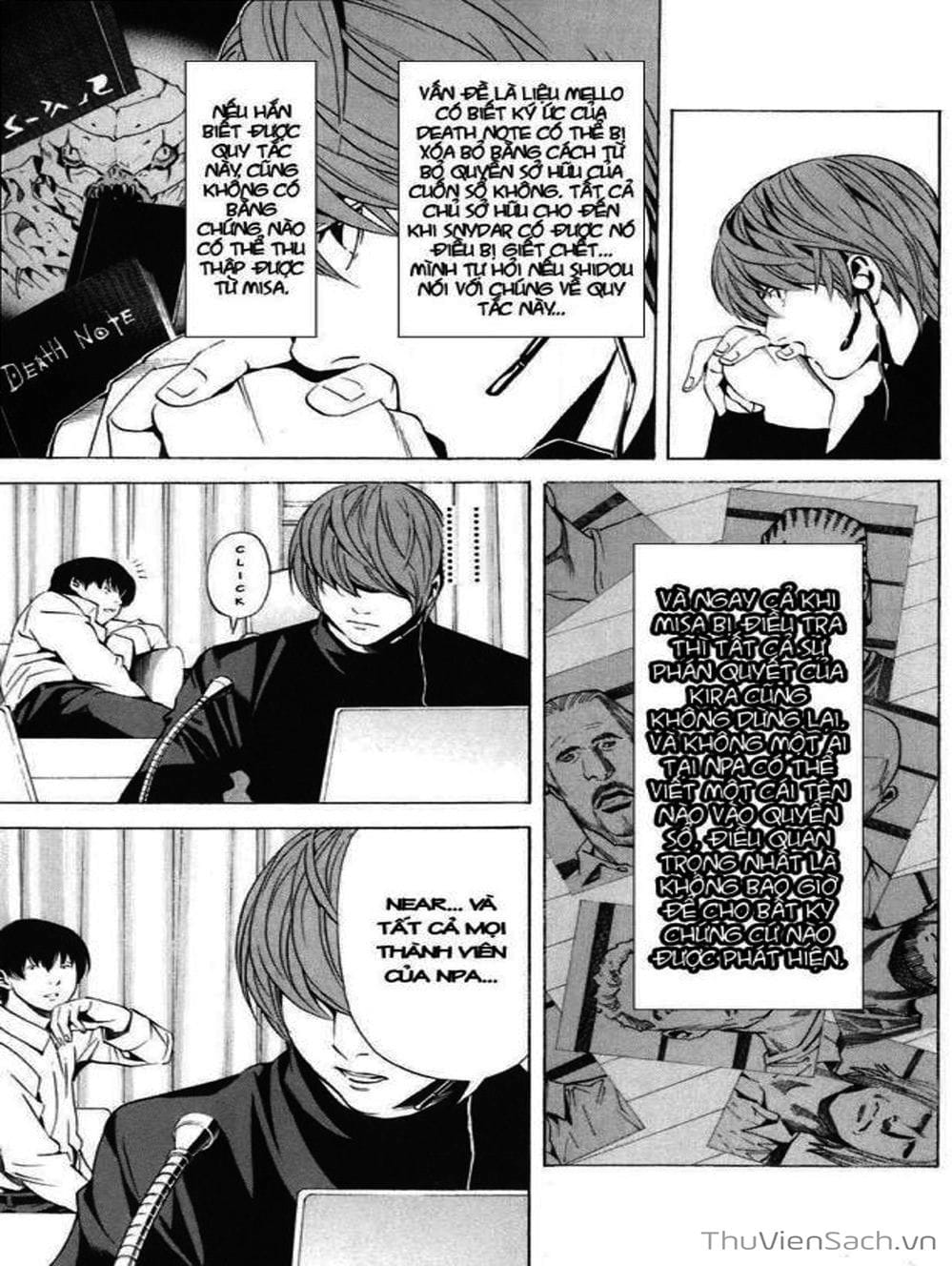 Truyện Tranh Cuốn Sổ Thiên Mệnh - Death Note trang 3