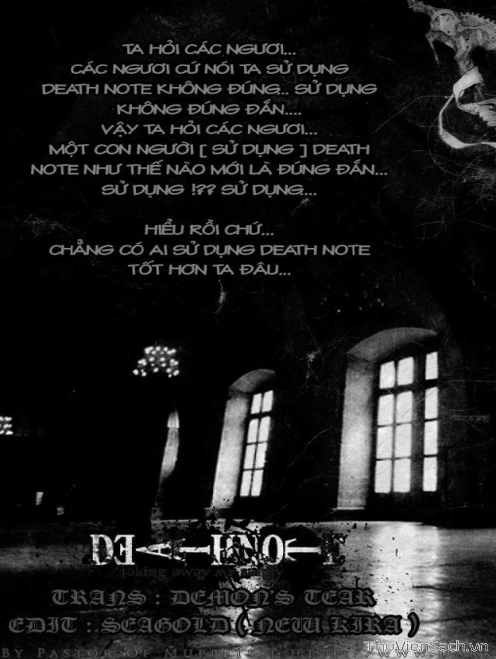 Truyện Tranh Cuốn Sổ Thiên Mệnh - Death Note trang 1840